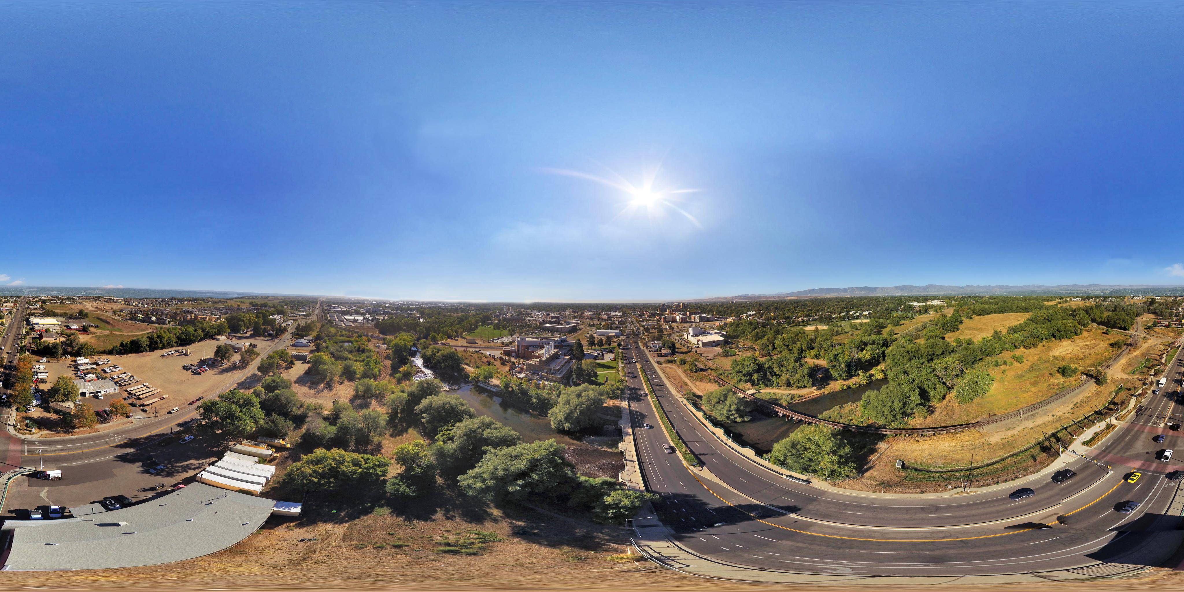 Poudre River Whitewater Park: Pre-Construction on Momento360