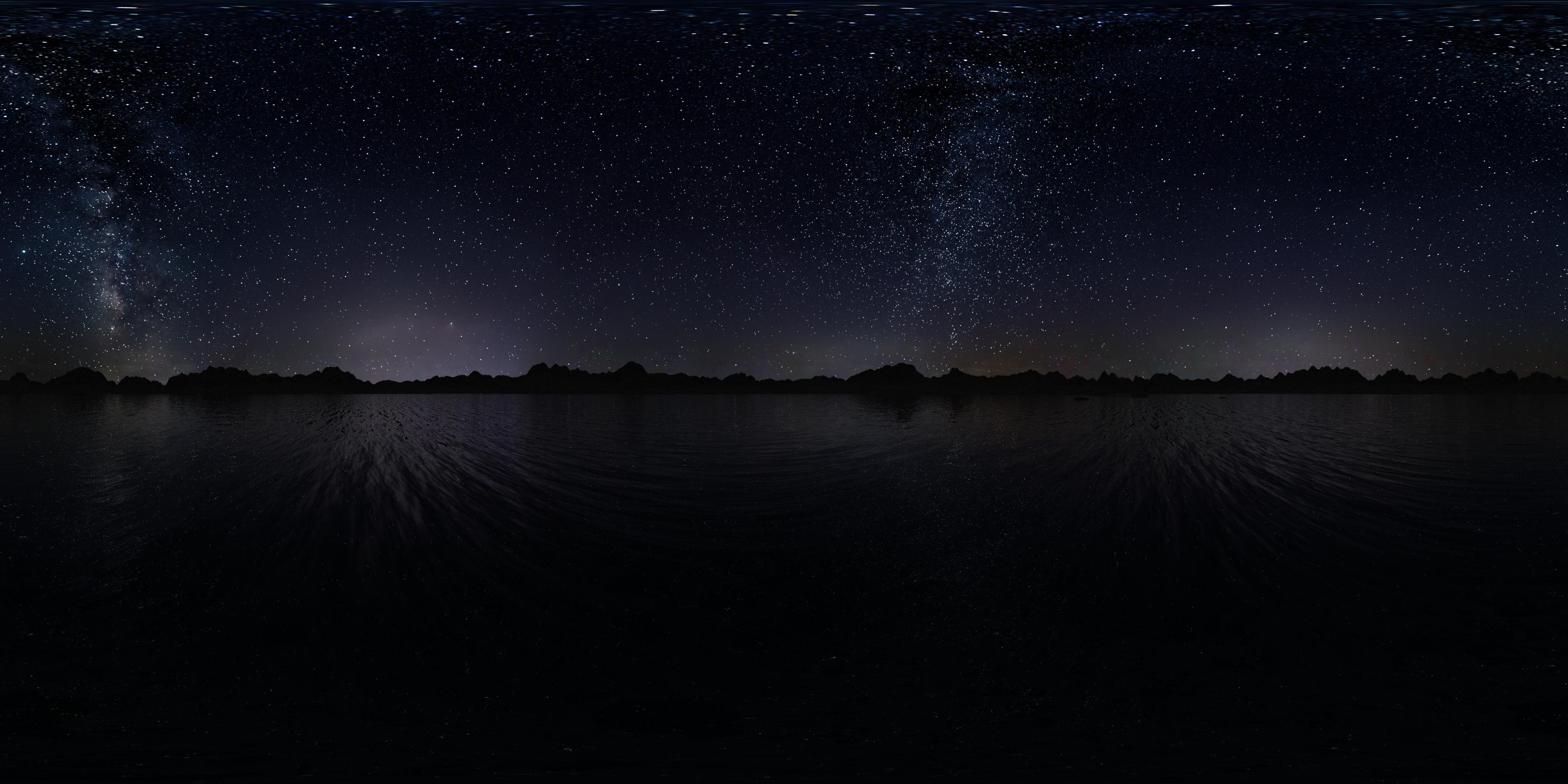 Orestes Iray HDRI Skydomes - Milky Way On Momento360