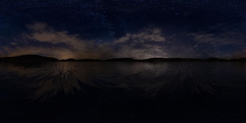 hdri night sky