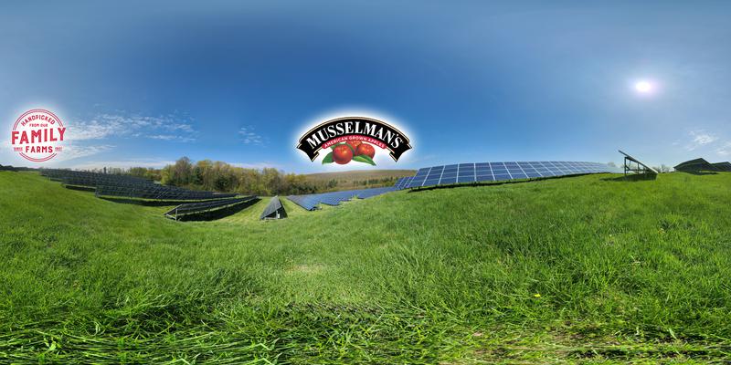 Mussleman's Solar Field on Momento360